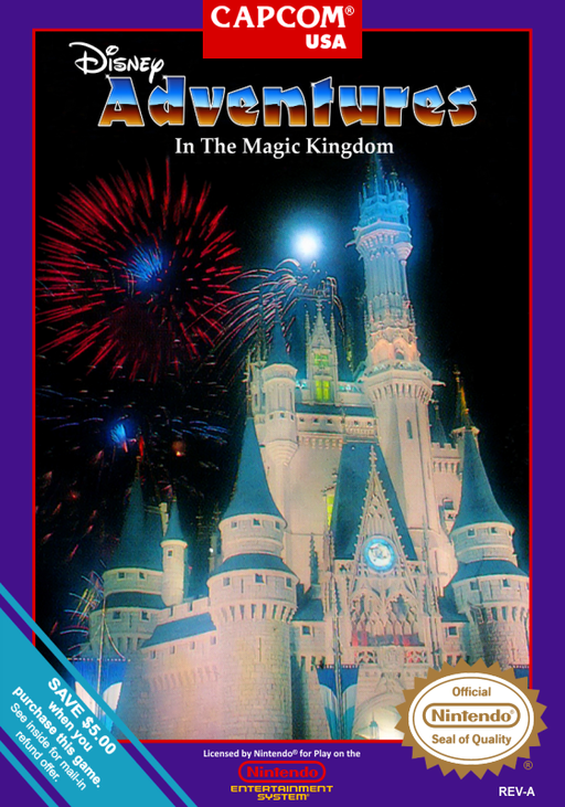 Adventures in the Magic Kingdom (USA) (Beta 2) box art
